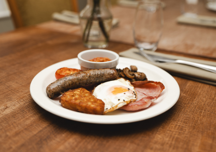 Full English Breakfast at Stallingborough Grange