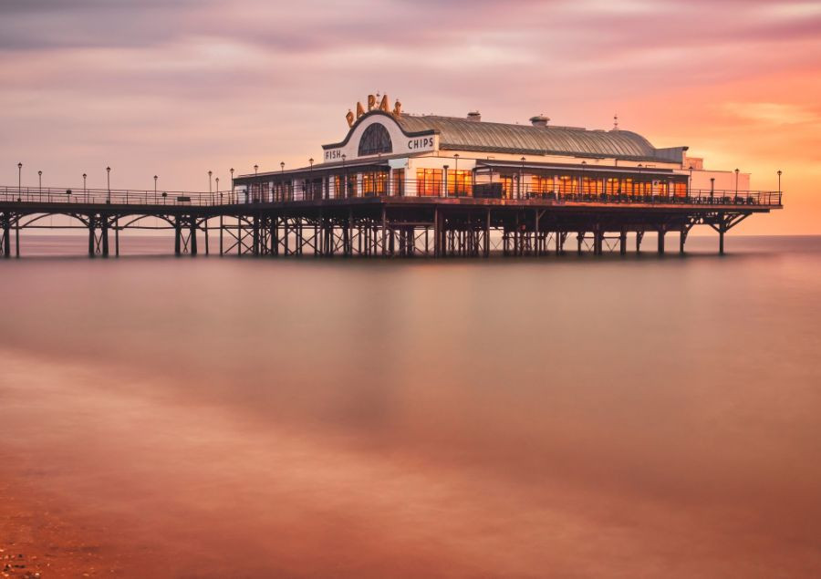 Cleethorpes Pier Papas Fish and Chips