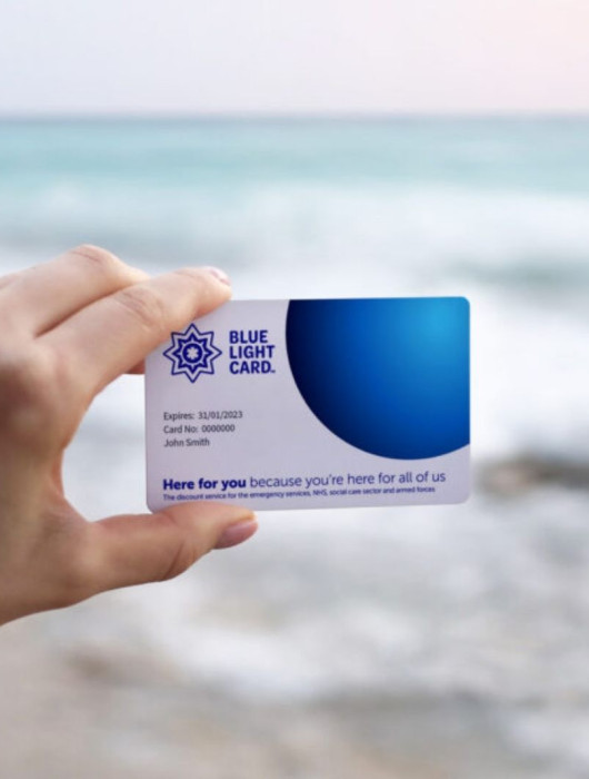 Blue Light Card